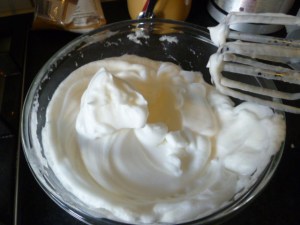 P1010392-2 Egg Whites at the Stiff Peak stage