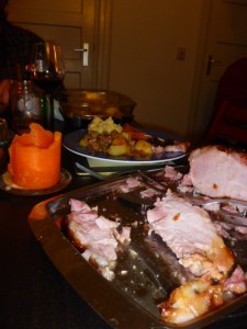 P1010432 The roast and the trimmings