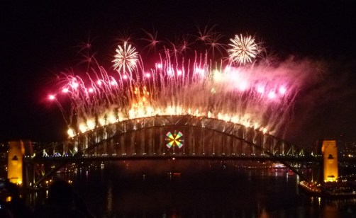 Sydney Harbour Bridge New year 2012