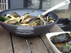 Mussels with Pasta