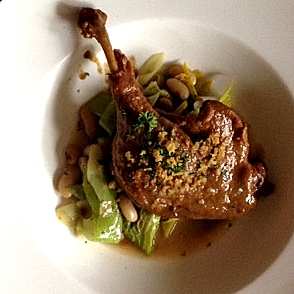 Duck Leg, Braised in Chimay & Mustard