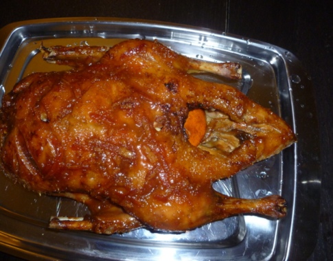 Roast Duck with a Marmalade Glaze