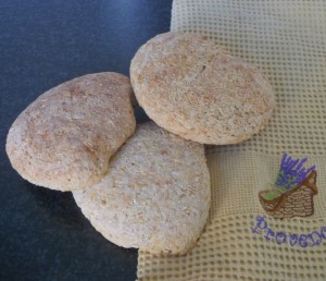 Sprouted chickpea bread