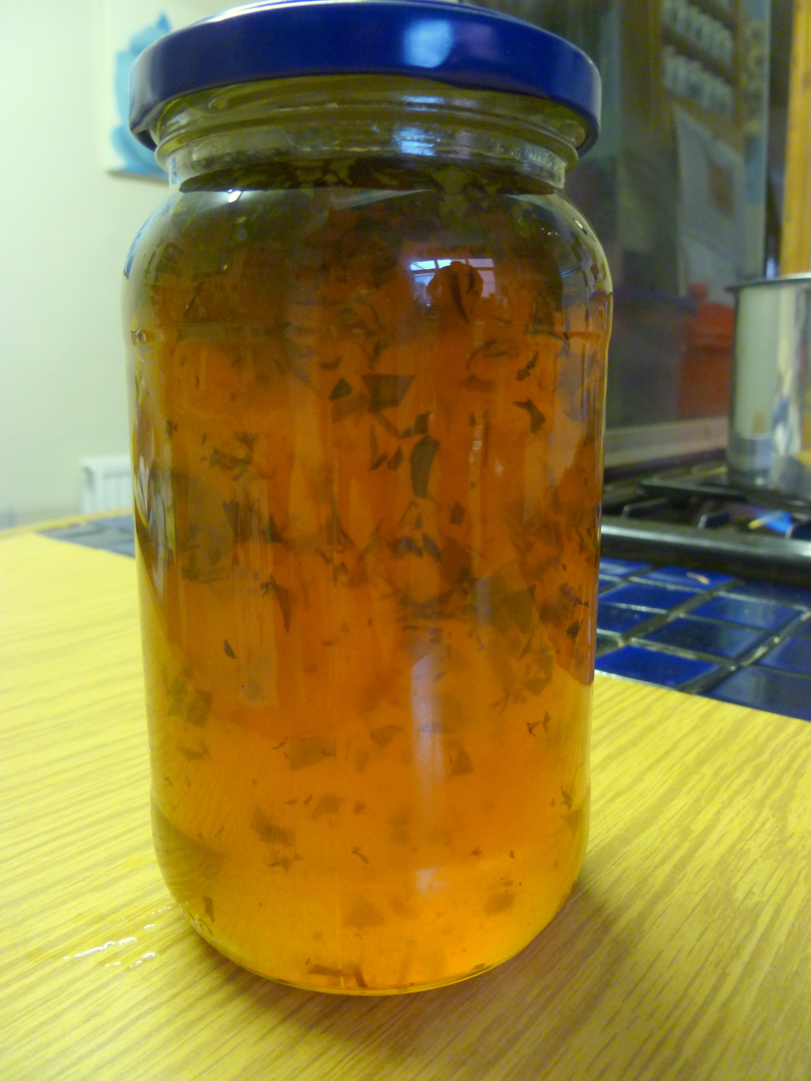 Japanese Quince and Tarragon Jelly