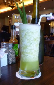 coconut and pandan juice