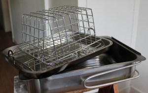 Improvising a cold smoker from a hot one