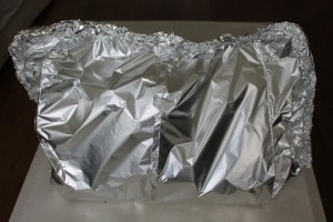 Foil wrapped smoker